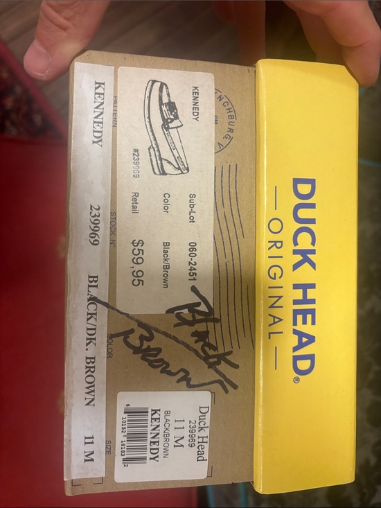 Duck Head Men’s Brown Leather Kiltie Tassel Loafers